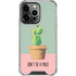 Cactus Prick iPhone 14 Pro Clear Case
